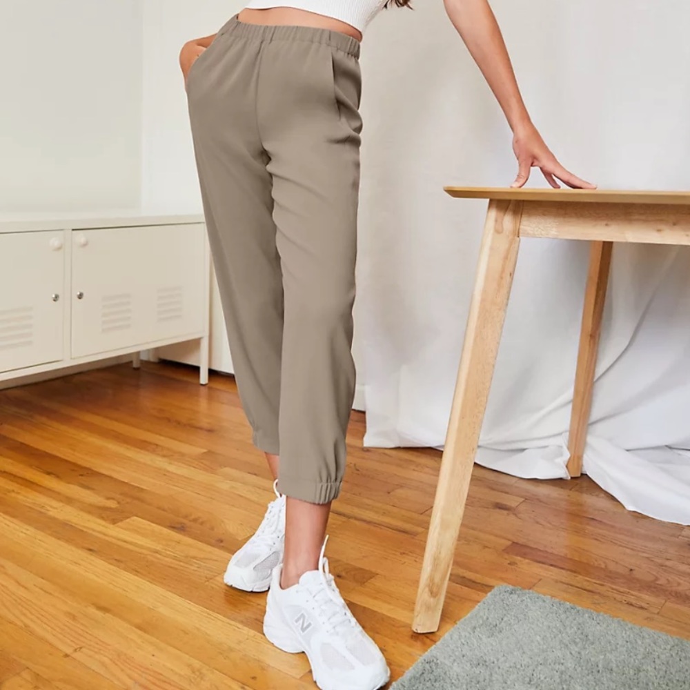 ARITZIA Babaton new dexter pant in beige size S